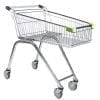 Kundvagn Scandinavia S100 med gröna skyddshörn - Exact i Butik
